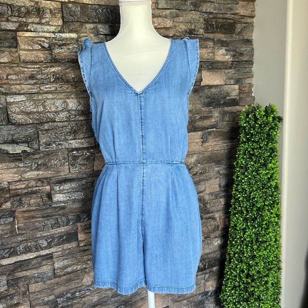 SOLD 🚨‼️‼️Old Navy Blue Denim Dress